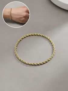 Men's Simple Style Rope Chain Bracelet, Fashion Jewelry for Party & Daily Wear, Trendy Versatile
